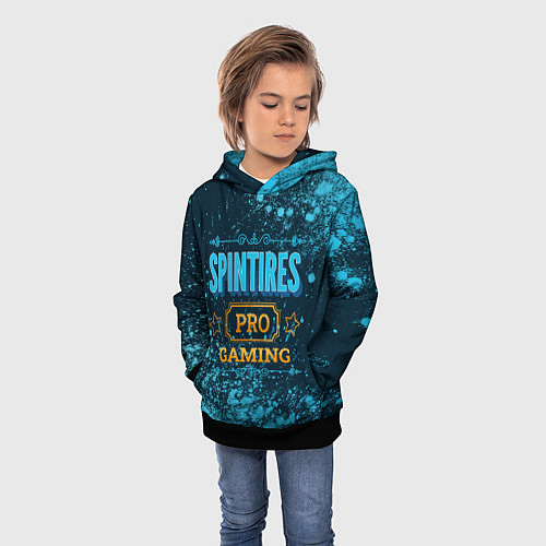 Детская толстовка Игра Spintires: PRO Gaming / 3D-Черный – фото 3