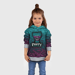 Толстовка-худи детская Poppy Playtime Huggy Waggy Поппи Плейтайм Хагги Ва, цвет: 3D-меланж — фото 2