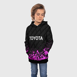 Толстовка-худи детская Toyota Pro Racing, цвет: 3D-черный — фото 2