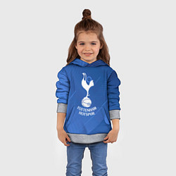 Толстовка-худи детская Tottenham hotspur SPORT, цвет: 3D-меланж — фото 2