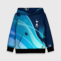 Толстовка-худи детская Tottenham hotspur Абстракция, цвет: 3D-черный