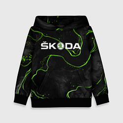 Толстовка-худи детская Шкодавод, цвет: 3D-черный