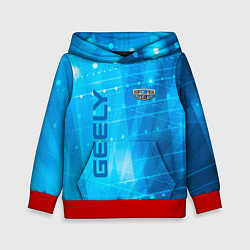 Толстовка-худи детская Geely sport, цвет: 3D-красный