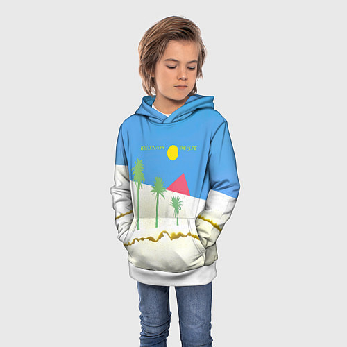 Детская толстовка Boys Dont Cry - The Cure / 3D-Белый – фото 3