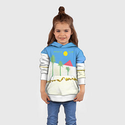 Толстовка-худи детская Boys Dont Cry - The Cure, цвет: 3D-белый — фото 2