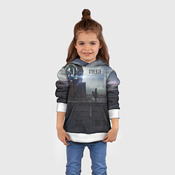 Толстовка-худи детская STALKER Герб СССР В Припяти, цвет: 3D-белый — фото 2