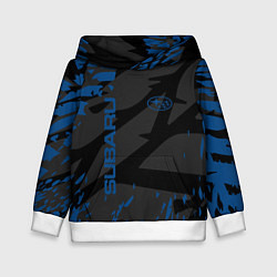 Детская толстовка Subaru - следы шин