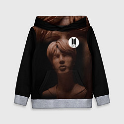 Толстовка-худи детская BTS Jin Concept Sculpt, цвет: 3D-меланж