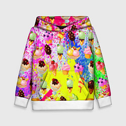 Детская толстовка Вкусные Мороженки