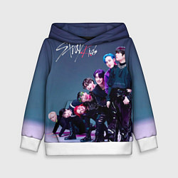 Толстовка-худи детская Stray Kids K Idols, цвет: 3D-белый