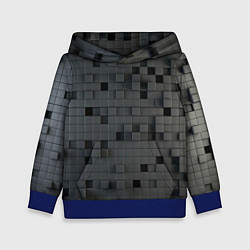 Детская толстовка Пиксельный объёмный паттерн
