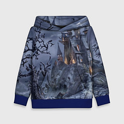 Детская толстовка Старый заброшенный замок - Halloween