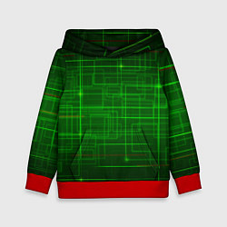 Детская толстовка Нейросеть - текстура