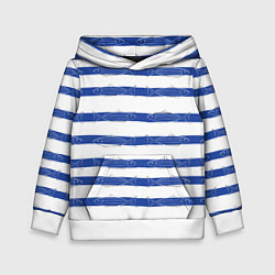 Детская толстовка Рыбы в полоску