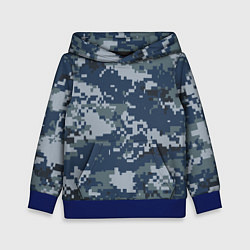 Детская толстовка Камуфляж Росгвардия цифра