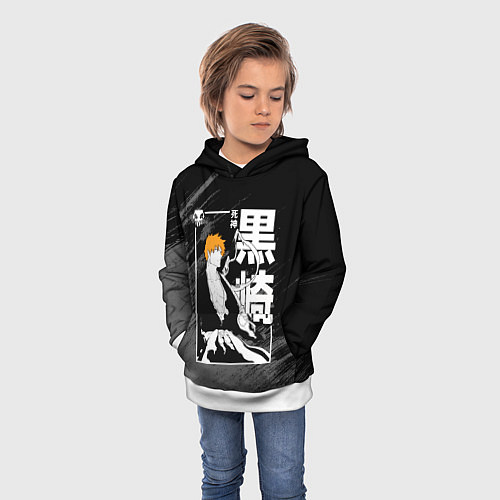 Детская толстовка Блич - Тысячилетняя война / 3D-Белый – фото 3