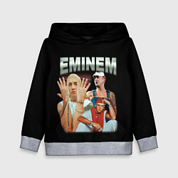 Толстовка-худи детская Eminem Slim Shady, цвет: 3D-меланж
