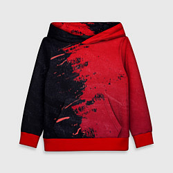 Детская толстовка Черное и красное