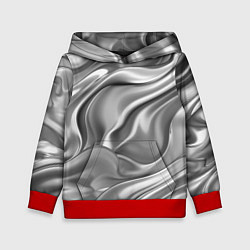 Детская толстовка Плавленное серебро