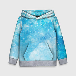 Толстовка-худи детская Зимняя сказка, цвет: 3D-меланж