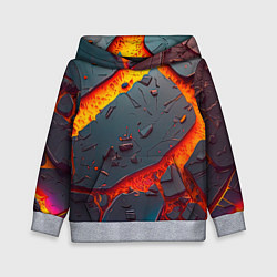 Детская толстовка Мультяшная лава