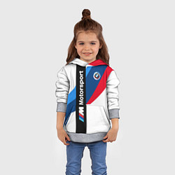 Толстовка-худи детская Bmw - мотоспорт, цвет: 3D-меланж — фото 2