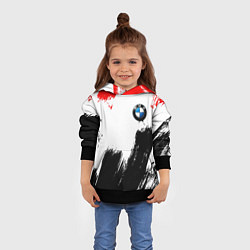 Толстовка-худи детская BMW art, цвет: 3D-черный — фото 2