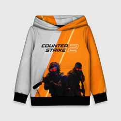 Толстовка-худи детская Сounter strike 2, цвет: 3D-черный