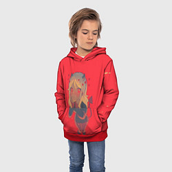 Толстовка-худи детская Sweet Modeus, цвет: 3D-красный — фото 2