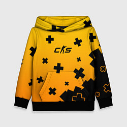 Толстовка-худи детская Skin crosses cs2, цвет: 3D-черный