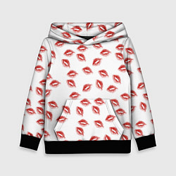 Детская толстовка Поцелуи - паттерн