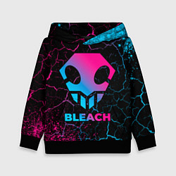 Толстовка-худи детская Bleach - neon gradient, цвет: 3D-черный