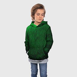Толстовка-худи детская Токсичный градиент, цвет: 3D-меланж — фото 2