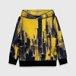 Детская толстовка Большой нарисованный город