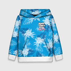 Детская толстовка Цветочный паттерн - GTA vice city