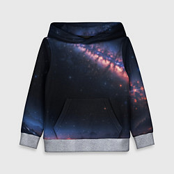 Детская толстовка Млечный путь в звездном небе