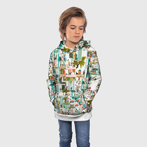 Детская толстовка NFTcity / 3D-Белый – фото 3