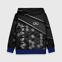Детская толстовка Infiniti - черный металл