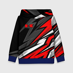 Детская толстовка Kawasaki - red uniform