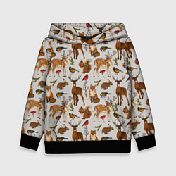 Детская толстовка Лесные животные