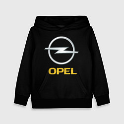 Толстовка-худи детская Opel sport car, цвет: 3D-черный