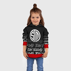 Толстовка-худи детская TSM style, цвет: 3D-красный — фото 2