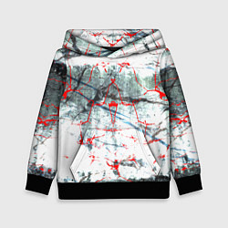 Детская толстовка Узоры на мраморе