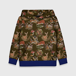 Детская толстовка Разные животные