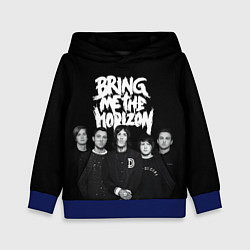 Толстовка-худи детская Bring me the horizon - group, цвет: 3D-синий