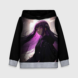 Толстовка-худи детская Фрирен из аниме, цвет: 3D-меланж