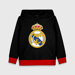 Толстовка-худи детская Real madrid fc club, цвет: 3D-красный