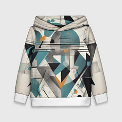 Детская толстовка Три человека авангард