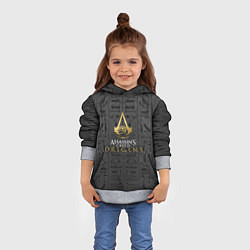Толстовка-худи детская Пески Египта Assassins creed, цвет: 3D-меланж — фото 2