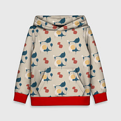 Детская толстовка Круг абстракция и линии